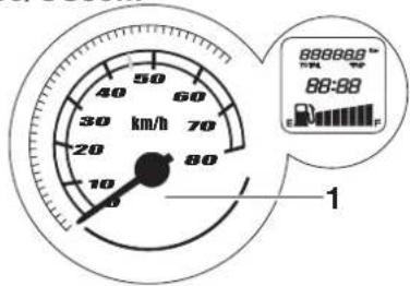 40 50 60 70 30 km/h 20 80 10 88:88 E F 88:88