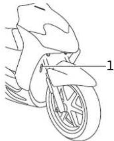 YAMAHA CS50 - Vehicle identification number - 1
