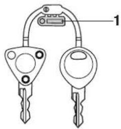 YAMAHA CS50 - Key identification number - 1