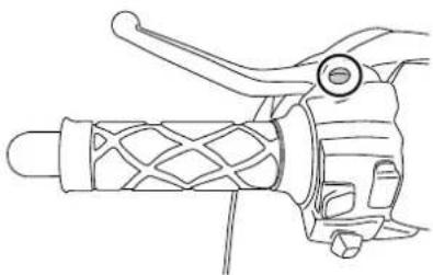 YAMAHA CS50 - Lubricating the front and rear brake levers - 2
