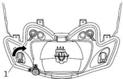 YAMAHA CS50 - Left turn signal light bulb - 1