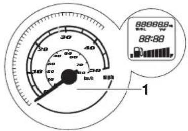 88:88 400 30 20 10 70 50 30 20 10 88:88 km/h mph 1