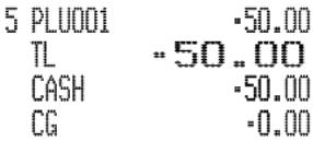 CASIO TK-7500 - Registrierung des zweiten Einheitspreises - 8