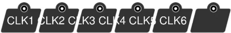CLK1 CLK2 CLK3 CLK4 CLK5 CLK6