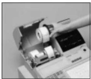 CASIO TK-7500 - Auswechseln des Journalstreifens - 7