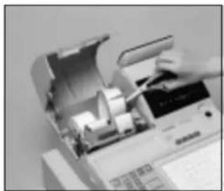 CASIO TK-6500 - Auswechseln des Journalstreifens - 4