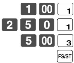 CASIO TK-6500 - "Food Stamp" mit fälligem Wechselgeld (Fortsetzung) - 2