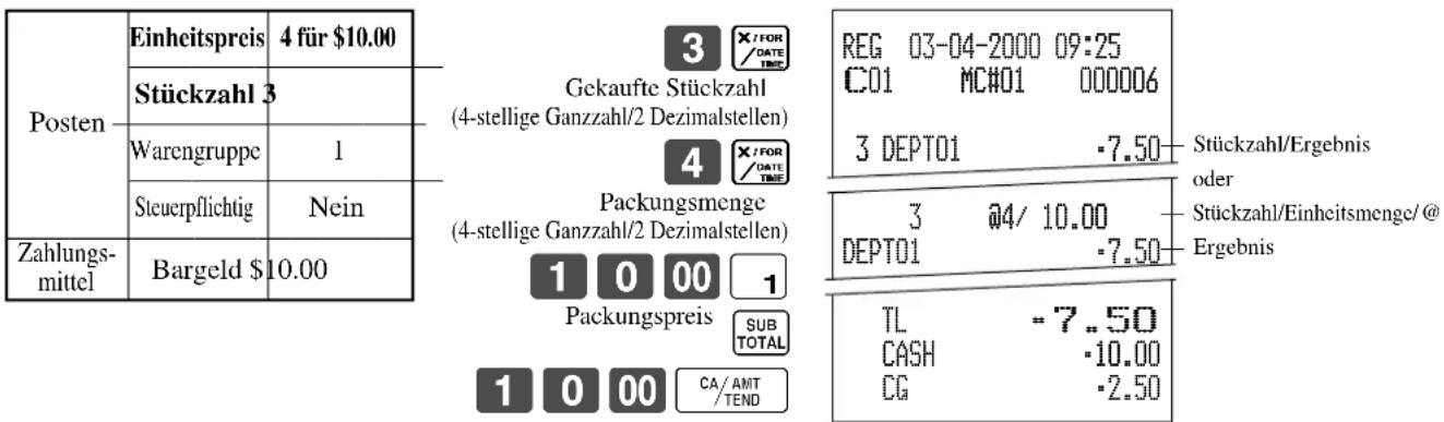 CASIO TK-6500 - Getrennte Verkäufe von verpackten Posten - 1