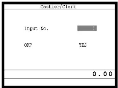 CASIO TE-8500F - Vorgang - 4