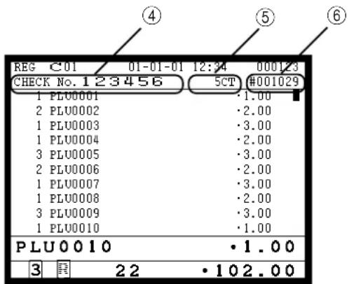 REG C01 01-01-01 12:34 000123 CHECK No. 123456 5CT #001029 1 PLU0001 ·1.00 2 PLU0002 ·2.00 1 PLU0003 ·3.00 1 PLU0004 ·2.00 3 PLU0005 ·3.00 2 PLU0006 ·2.00 1 PLU0007 ·3.00 1 PLU0008 ·2.00 3 PLU0009 ·3.00 1 PLU0010 ·1.00 PLU 0 0 1 0 ·1.00 3 R 22 ·102.00