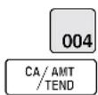 CASIO TE-8500F - Beispiel - 1
