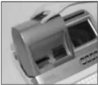 CASIO TE-8500F - Austauschen des Journalstreifens - 1