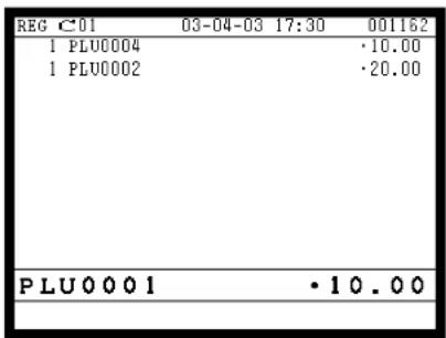 REG C01 03-04-03 17:30 001162 1 PLU0004 ·10.00 1 PLU0002 ·20.00 PLU0001 ·10.00