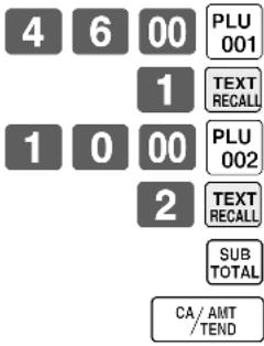 CASIO QT-6600 - Aufrufen von Text - 1