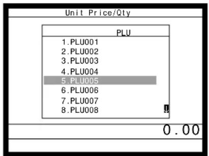 Unit Price/Qty PLU 1. PLU001 2. PLU002 3. PLU003 4. PLU004 5. PLU005 6. PLU006 7. PLU007 8. PLU008 0.00