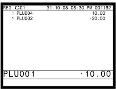 REG C01 31-10-08 05:30 PM 001162 1 PLU004 ·10.00 1 PLU002 ·20.00 PLU001 ·10.00