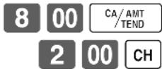 CASIO QT-6600 - Wechseln des Zahlungsmittels in der Schublade - 3