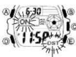 CASIO 2943 - Sommerzeit (DST = Daylight Saving Time) - 1