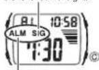 CASIO 2879 - Ein- und Ausschalten des täglichen Alarms und des stündlichen Zeitsignals - 1