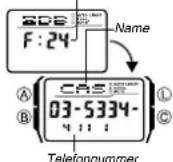 CASIO 2888 - Datenbank - 1
