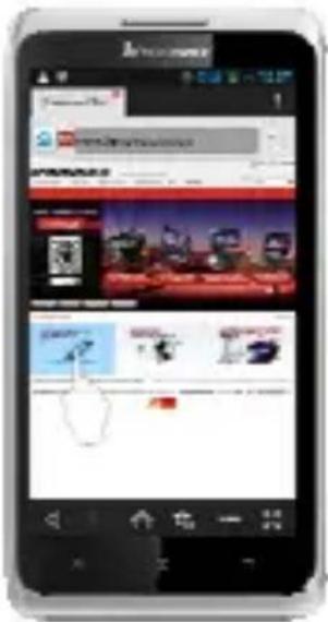 LENOVO S890 - Dùng chức năng cảm ứng đa điểm - 1