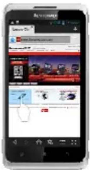 LENOVO S890 - Menggunakan fungsi multi-sentuh - 1