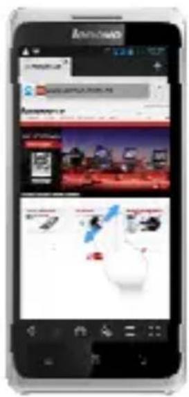 LENOVO S890 - Menggunakan fungsi multi-sentuh - 3