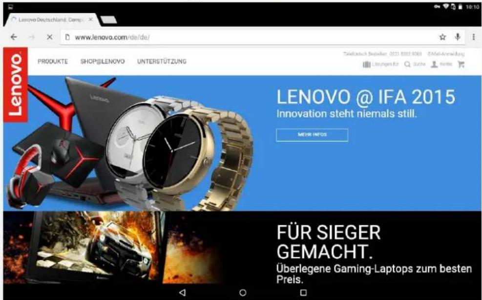 Lenovo Deutschland: Comp www.lenovo.com/de/de/ PRODUKTE SHOP@LENOVO UNTERSTÜTZUNG Lenovo LENOVO @ IFA 2015 Innovation steht niemals still. MEHR INFOS FÜR SIEGER GEMACHT. Überlegene Gaming-Laptops zum besten Preis.