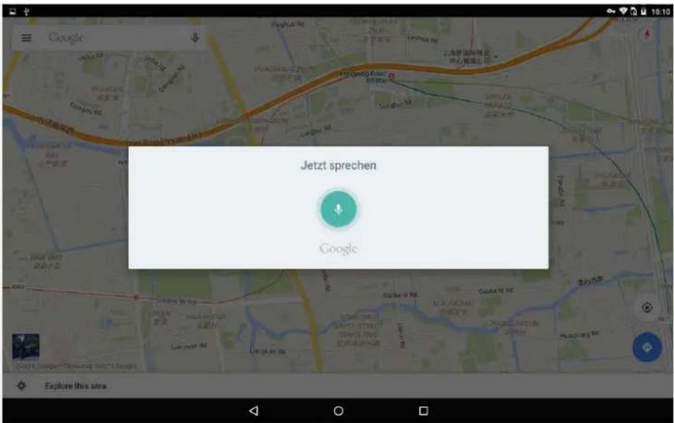 Jetzt sprechen Google
