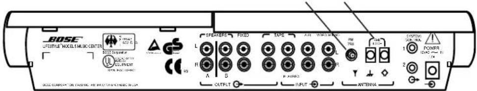 BOSE UFSSTYLE MAX.1 MUSIC CENTER 2022 Capacitor UFS COMPONENT MINI 2400-1500 SPEAKERS FIXED TAPE AIR WIRE POWER FM PWM OUTPUT INPUT ANTenna SWITCHEN CONTROL POWER 123V DC Power 2 POWER 123V DC Power