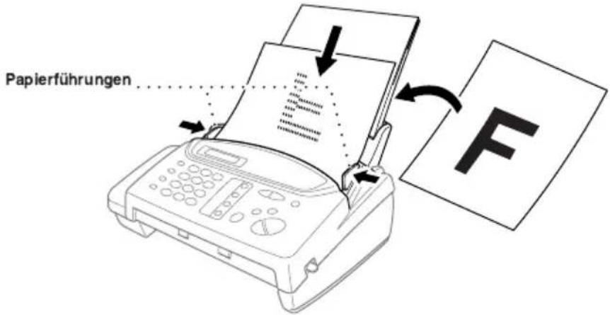 Papierführungen F