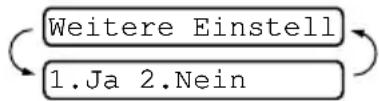 BROTHER T-102 - Verschiedene Einstellungen zum Senden wählen - 1