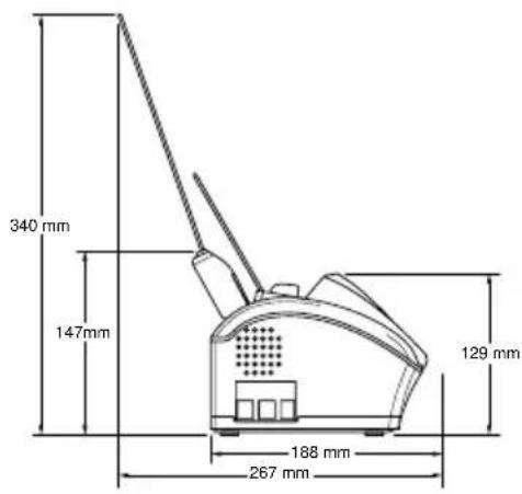 340 mm 147 mm 129 mm 188 mm 267 mm