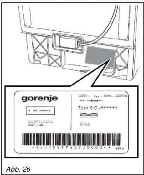 GORENJE WTD64130 - • REPARATURARBEITEN - 1