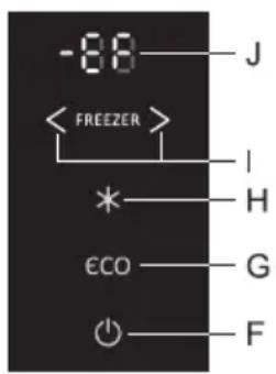 GORENJE NRK6203 - XTREMEFREEZE (OBERES GEFRIERFACH) - 1