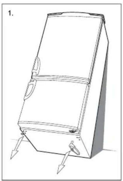 GORENJE NRKI5181 - Notwendige Werkzeuge: Steckschlüssel Nr. 8, Schraubenzieher, Torx 25 - 1