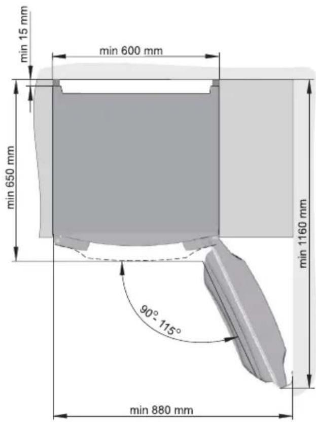 GORENJE NRK 63321 - Positioning the appliance - 3
