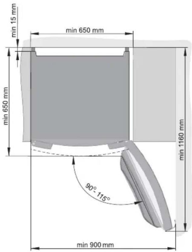 GORENJE NRK 63321 - Positioning the appliance - 4