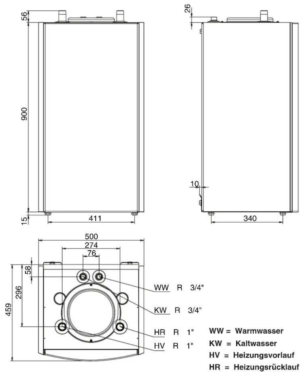 DE DIETRICH DLB 3-80 - Anlage überprüfen - 2
