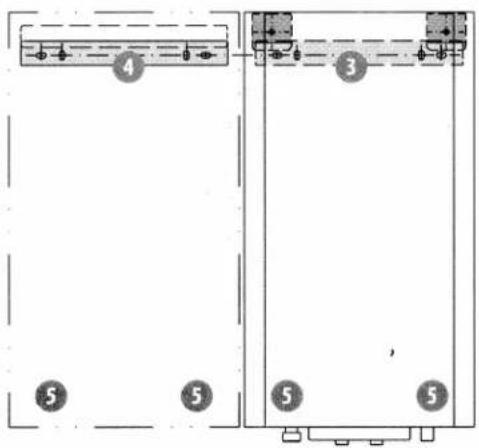 DE DIETRICH DLB 80 - Aufstellung DLU 80 - 2