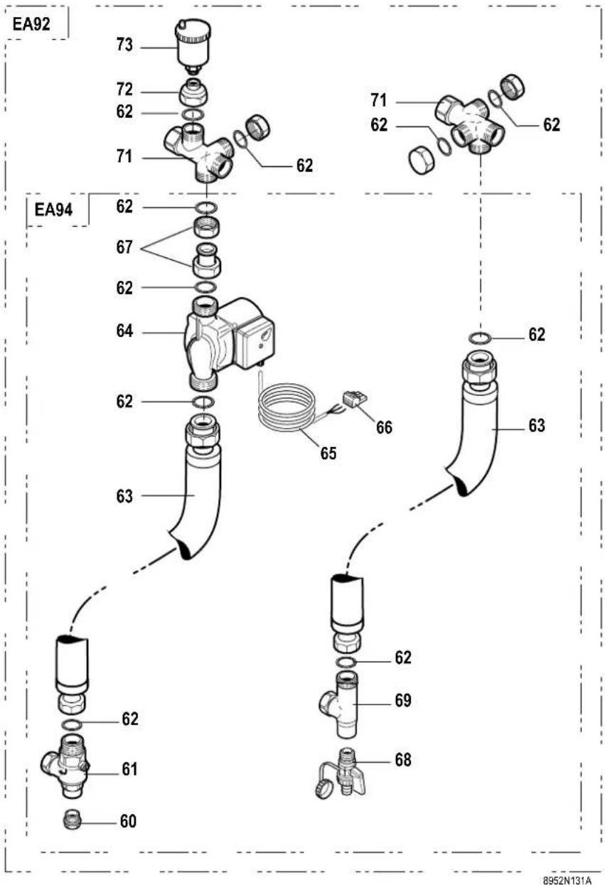 EA92 73 72 62 71 62 71 62 62 EA94 62 67 62 64 62 63 65 66 63 62 62 69 68 60 61 62 8952N131A