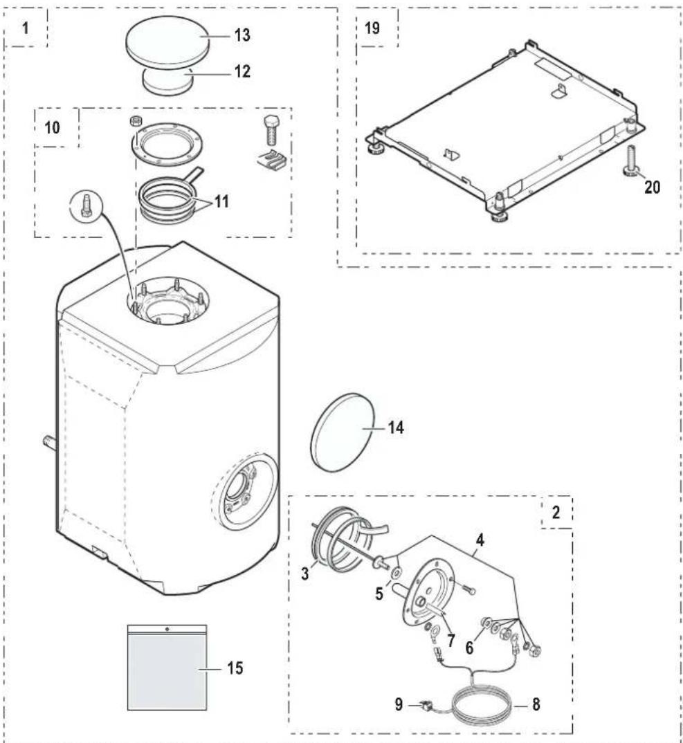 DE DIETRICH BH 150 - Wartungsprotokoll - 2