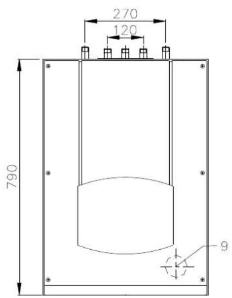 Remeha Aqua 110 - Abmessungen und Anschlüsse - 2