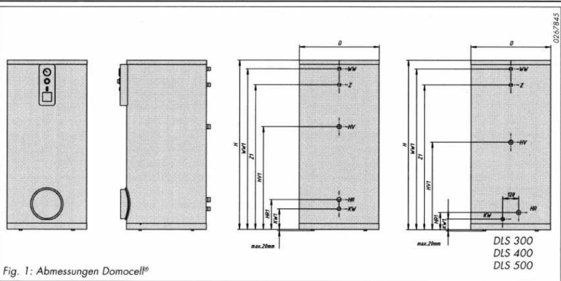 Schäfer Heiztechnik Domocell DLO - Technische Informationen - 1
