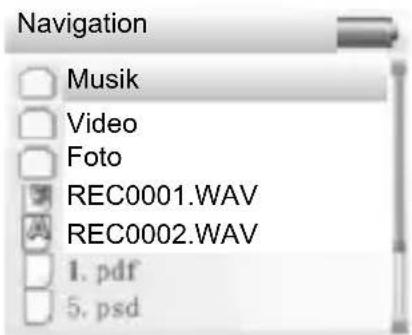 Navigation Musik Video Foto REC0001.WAV REC0002.WAV 1. pdf 5. psd