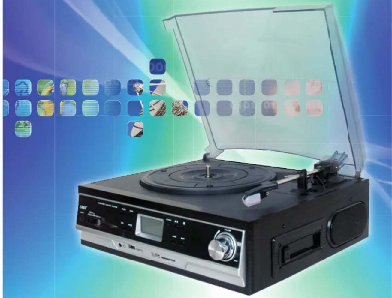 Maginon HS-T365 - mit direkt Encoding zu MP3 - 1