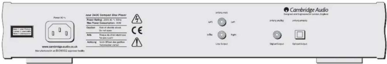 CAMBRIDGE Azur 340C - 340C Compact Disc Spieler - 1