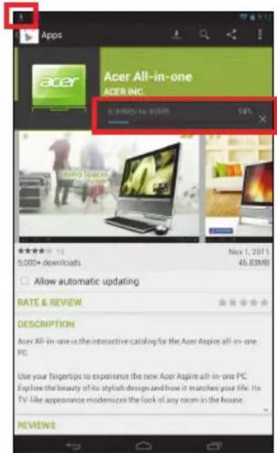 Acer All-in-one ACER INC 14% 5,000+ downloads Nov 1, 2011 46.83MB Allow automatic updating RATE & REVIEW DESCRIPTION Acer All-in-one is the interactive catalog for the Acer Aspire all-in-one PC. Use your fingertips to experience the new Acer Aspire all-in-one PC. Explore the beauty of its stylish design and how it matches your life. Its TV-like appearance modernizes the look of any room in the house. RENEWS