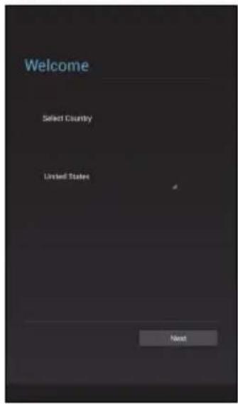 Welcome Select Country United States Next