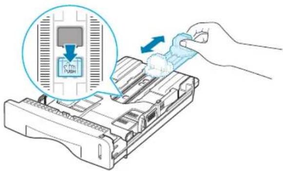 RICOH 2210L - Papierformat der Papierkassette ändern - 1
